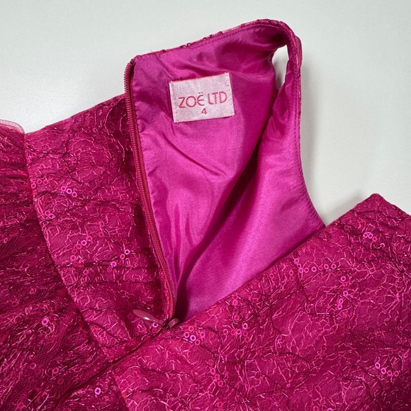 Sparkly Fuchsia Party Dress - Picture 7 of 13